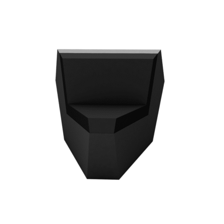 Sofa Faz narożnik 45 czarny