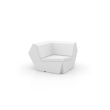 Sofa Faz narożnik 90 biały